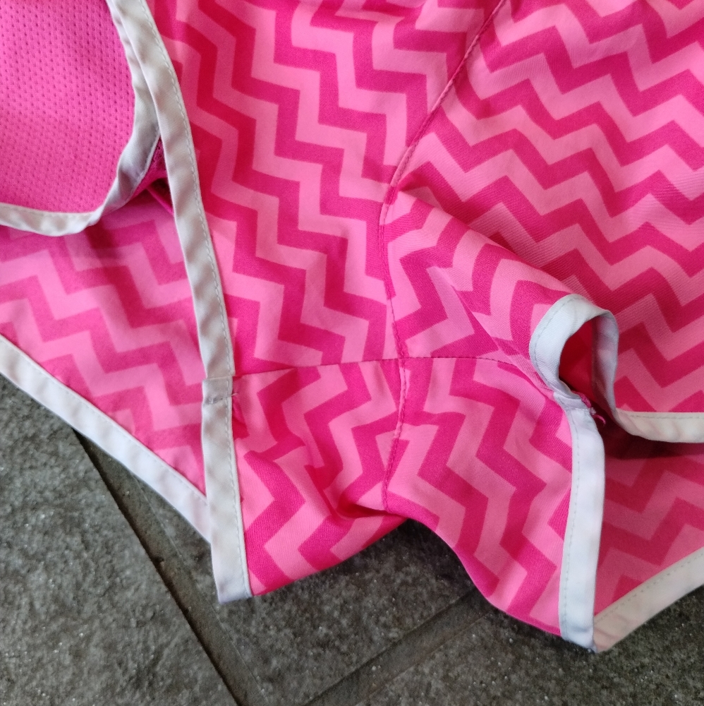 •So Athletic Hot Pink zig zag Shorts Girl Small - Picture 5 of 8